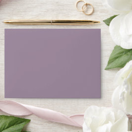 Mauve Elegante Script Minimalistisch Modern Weddin