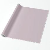 Mauve Finery Lila Solid Color Geschenkpapier (Ungerollt)