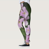 Mauve Floral Plhox Leggings (Links)