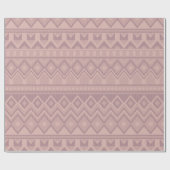 Mauve Geo Geschenkpapier (Flach)