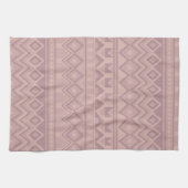 Mauve Geo Kitchen Handtuch (Horizontal)
