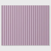 Mauve gestreiftes Muster Geschenkpapier (Flach)
