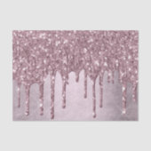 Mauve-Glitzer | Dusty Pink Melt Shimmer Seidenpapier (Vorderseite)