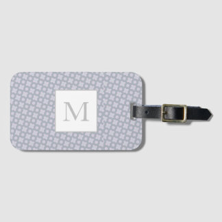 Mauve Graurosa, Modern Geometric Gepäckanhänger