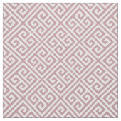 Mauve Griechisches Schlüsselmuster Stoff (Muster)