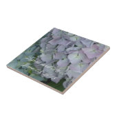 Mauve Hydrangea Hochzeitstag Fliese (Seite)