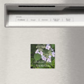 Mauve Hydrangea Save-the-Date-Karte Magnet (In Situ (Geschirrspüler))