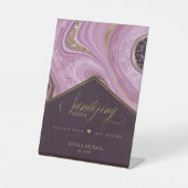 Mauve ID827 für die abstrakte Bereinigung Sockelschild (Vorderseite)