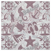 Mauve ID840 Stoff (Muster)