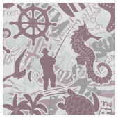 Mauve ID840 Stoff (Nahaufnahme)