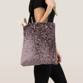 Mauve Lady Glitzer #4 (Imitate Glitzer) Tasche (Von Nahem)