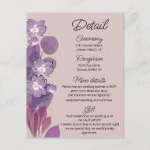 Mauve lila Blütenpracht