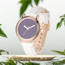 Mauve Lila erste Monogramm eWatch