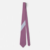 Mauve Luxe Schlips Krawatte (Vorderseite)