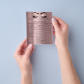 Mauve Mauve: Eyelash Extension Liability Waiver Ro Flyer (Gruppe)