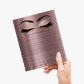 Mauve Mauve: Eyelash Extension Liability Waiver Ro Flyer