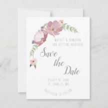 Mauve Meadows | Save the Date