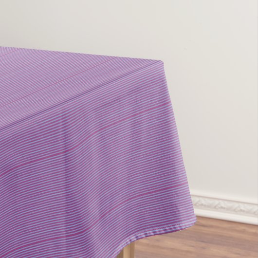 Mauve mit kleiner Pinstrip-Designtablette Tischdecke (Beispiel)