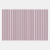 Mauve Modern Farmhouse Holiday Wrapping Paper Geschenkpapier Set (Vorderseite 2)