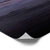 Mauve Ocean Poster (Ecke)