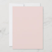 Mauve-Ocker-Blatt-Hochzeit Einladung (Rückseite)