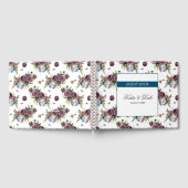 Mauve & Olive - individuelles Gästebuch (Voll)