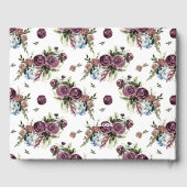 Mauve & Olive - individuelles Gästebuch (Rückseite)