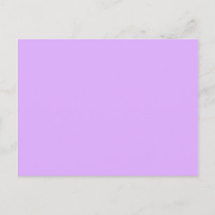 Mauve, pale violet hex code e0b0ff postkarte