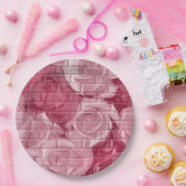 Mauve-Papier-Party-Teller Rose 14 Pappteller (Party)