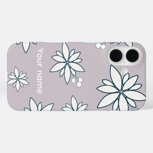 mauve phone case (Rückseite (Horizontal))