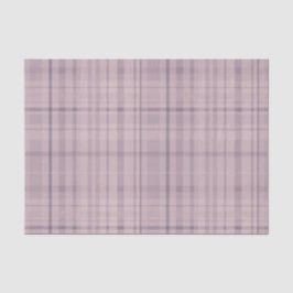 Mauve Pink Lila Tartan Kariertes Muster drucken Seidenpapier