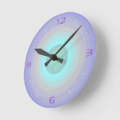 Mauve Rainbow Pastell > Gemusterte Uhr (Winkel)