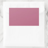 Mauve Rectangle Sticker (Tasche)