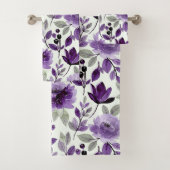 Mauve Rich Lila Trendy Mint Badhandtuch Set (Insitu)