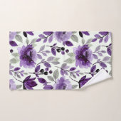 Mauve Rich Lila Trendy Mint Badhandtuch Set (Handtuch)