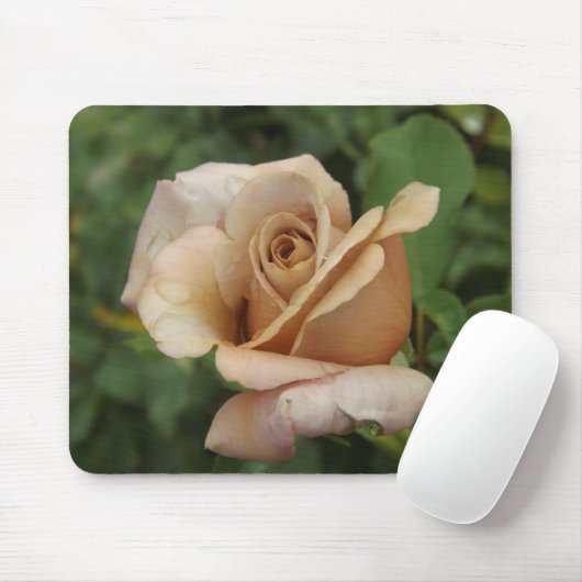 Mauve Rose Mousepad (Mit Mouse)