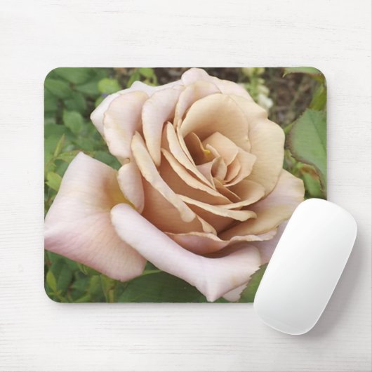 Mauve Rose Mousepad (Mit Mouse)