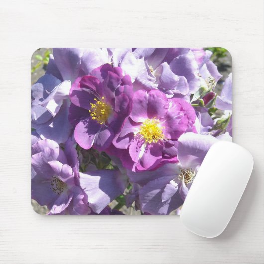Mauve Rose Mousepad (Mit Mouse)