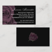 Mauve Rose Visitenkarte (Vorne/Hinten)