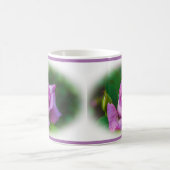Mauve Rosenknospe Kaffeetasse (Mittel)