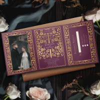 Mauve Royal Mittelalterliche Hochzeit