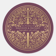 Mauve Royal Mittelalterliche Hochzeit