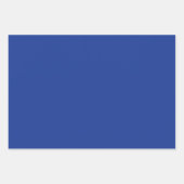 Mauve, Sapphire & Powder Blue Pattern Geschenkpapier Set (Vorderseite 2)