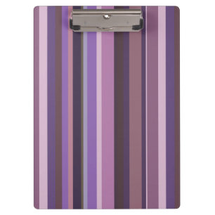 Mauve senkrechte Streifen Klemmbrett