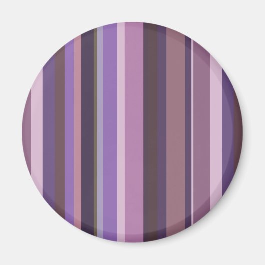 Mauve senkrechte Streifen Magnet (Vorne)