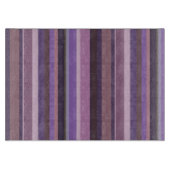 Mauve senkrechte Streifen Schneidebrett (Vorderseite)