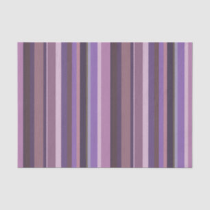 Mauve senkrechte Streifen Seidenpapier