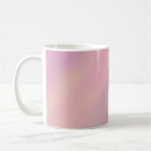 Mauve Soft Blush Pink 80er Kaffeetasse (Links)