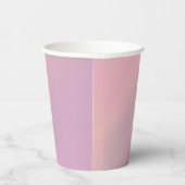 Mauve Soft Blush Rosa 80er Pappbecher (Rechts)