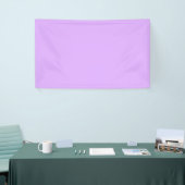Mauve Solid Color Banner (Messeveranstaltung)